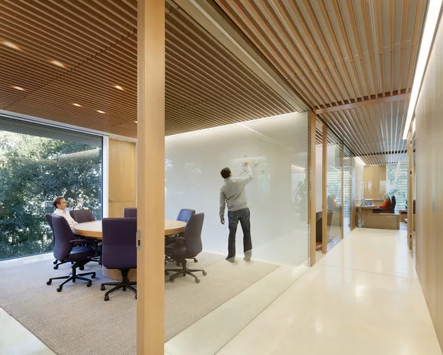 <p><strong>For Interior Architecture:</strong></p><p>
Venture Capital Office Headquarters<br />
Paul Murdoch Architects; Kappe Architects Planners<br />Menlo Park, California</p>