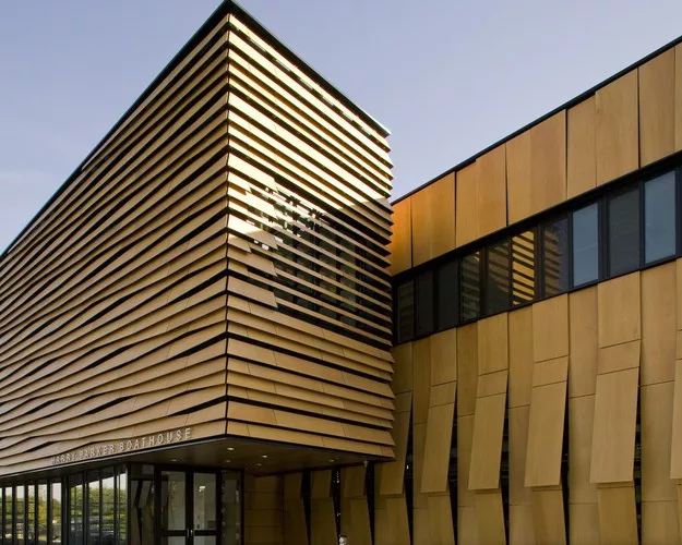 <p><strong>For Architecture: </strong></p><p><a href='http://archrecord.construction.com/projects/bts/archives/civic/10harry-parker-boathouse/default.asp?bts=cb' target='_blank'>Community Rowing Boath