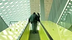 <p>Film Still from <em>REM</em>:</p><p>A homeless man takes refuge in OMA’s Seattle Public Library</p>