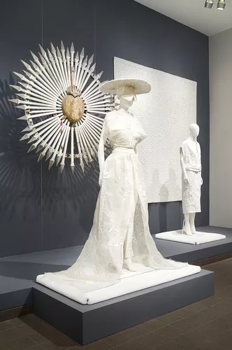A New Mexican porcupine sculpture influenced Jean Yu's couture.