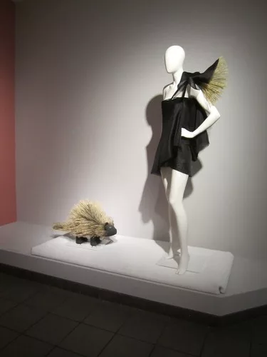 A New Mexican porcupine sculpture influenced Jean Yu’s couture.