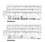 Utile Inc.'s scheme, 'Civic Arches,' for Rockville Centre.