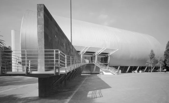 TEN Arquitectos, Enrique Norten and Bernardo Gómez-Pimienta. National Theatre School, 1994. Mexico City.