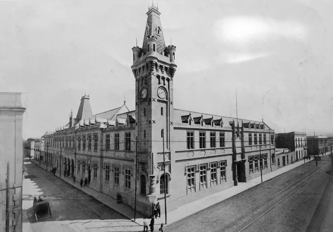 Federico Mariscal, Police Station, 1916. Mexico City.