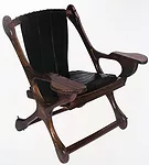 Don Shoemaker. Chair, Sling Sloucher, CA. 1960.