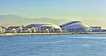 View of the Coastal Cluster of Olympic venues in Sochi