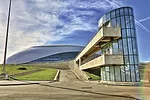 <strong>Bolshoy Ice Dome</strong><br /> <strong>Architect: Mostovik</strong><br /> Sochi’s cute symbolism is also at work in the village’s main ice hockey  rink, which the architects cappe