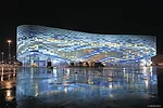 <strong>Iceberg Skating Palace</strong><br /><strong> Architect: Mosproekt-4 with Ingeokom</strong><br /> This glass-faceted ice palace for figure skating and short-track speed  skating suggests both 