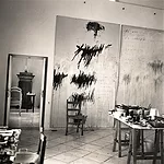 <em>Cy Twombly Studio #1</em>, 1995