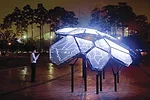 Living Light, 2009<br />The Living<br />Seoul<br />This permanent pavilion in a public park uses LEDs and data from government-monitored sensors to map air quality throughout the city.