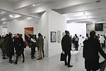 Andrew Feuerstein and Bret Quagliara designed a configuration of temporary exhibition spaces for the Independent Art Fair, which runs March 7-9 in New York City.