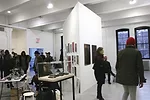 Andrew Feuerstein and Bret Quagliara designed a configuration of temporary exhibition spaces for the Independent Art Fair, which runs March 7-9 in New York City.