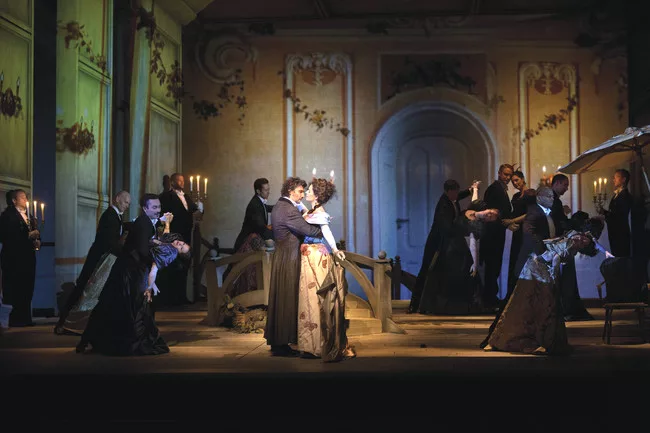 The Ballroom Scene from Massenet’s <em>Werther</em>, Metropolitan Opera.<br />