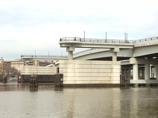 The 11th Street bridge as it looks today.