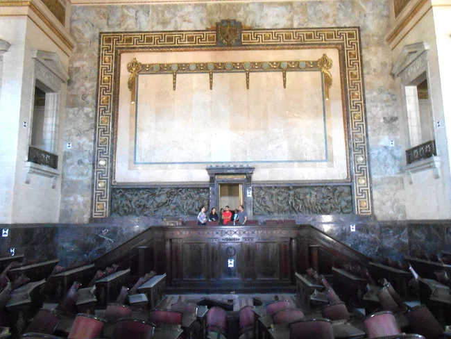 National Capitol, one of two assembly halls.
