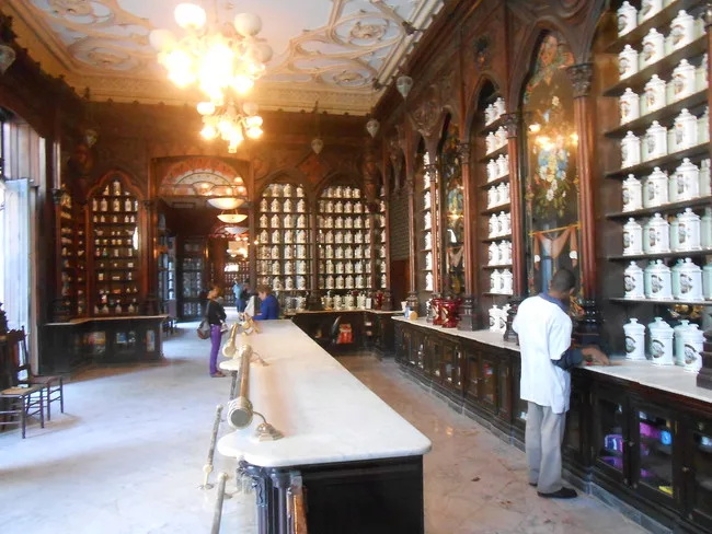 Old pharmacy after restoration.