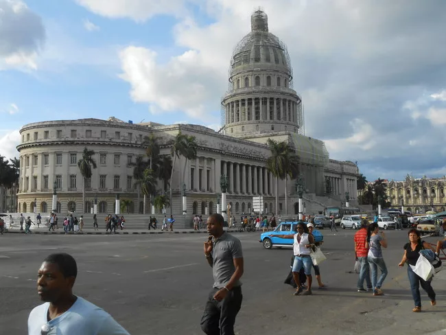 National Capitol under renovation.