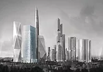 Perrault designed a 984-foot-tall skyscraper for the new Yongsan International Business District in Seoul, South Korea. Dubbed the Blade, it will contain offices and shops.