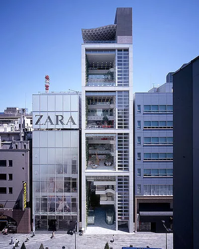 <p><strong>Nicolas G Hayek Center</strong><br />Tokyo, Japan, 2007</p>