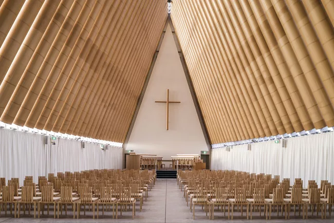 <strong>Cardbord Cathedral</strong><br />Christchurch, New Zealand, 2013