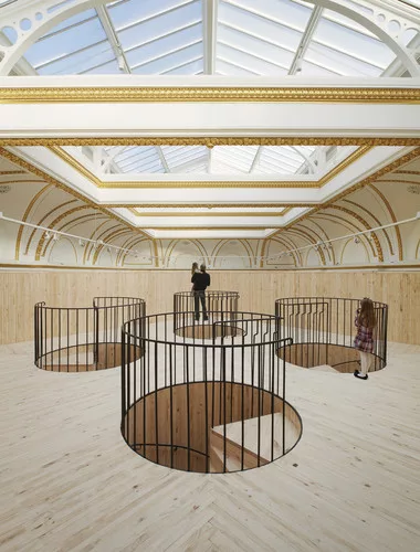 Pezo von Ellrichshausen's installation.