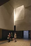 Grafton Architects installed a series of sculptural, suspended volumes in the roof.<br />