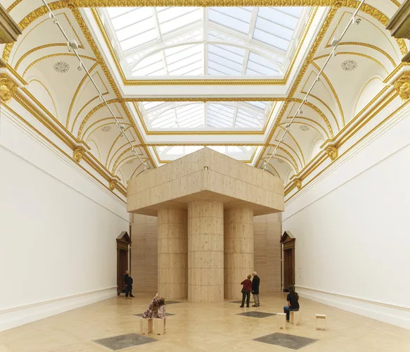 Pezo von Ellrichshausen's installation.<br />
