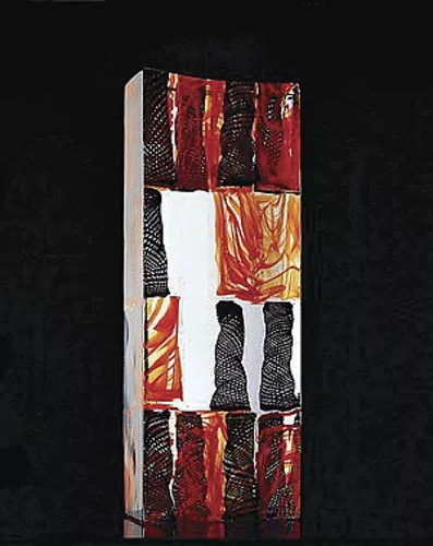 Glass Monolith sculpture from the Carlo Moretti collection.