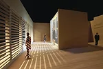 A maquette of Kogan's installation for <em>Where Architects Live</em>.