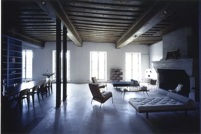 Doriana and Massimiliano Fuksas live in Paris's Place des Vosges.