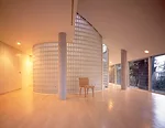 In 1997, Shigeru Ban designed the building where he lives, located in a tranquil Tokyo district.