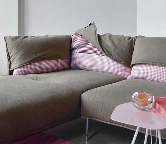 Undercover sofa by Anna von Schewen for Zanotta.