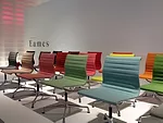 Vitra’s new colors for the Aluminum Chair by Charles &amp; Ray Eames.