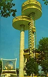 The New York State Pavilion, designed by Philip Johnson.