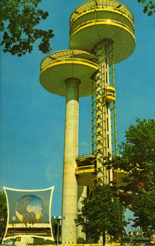 The New York State Pavilion, designed by Philip Johnson.