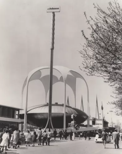 The Johnson Wax theater.