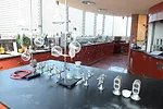 A lab in the Research Tower.