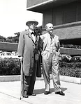Frank Lloyd Wright and H.F. Johnson Jr.