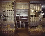Gates is turning the former Stony Island Bank (vault shown here) into an archive and cultural center.