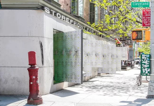 A show at New York’s Storefront for Art and Architecture asks the architecture world to petition its political leaders.