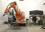 The MX3D printer, a robotic 3D printer created by Joris Laarman Lab.