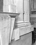 <em>St George in Bloomsbury</em> (Architecture by Nicholas Hawksmoor)<br />2012<br />Hand printed b/w silver gelatin <br />W 50.8 x H 61 cm<br />