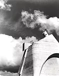 <em>Firminy - A</em> (Architecture by Le Corbusier)<br />2007<br />Hand printed b/w silver gelatin<br />W 50.8 x H 61 cm
