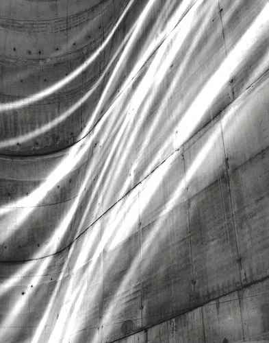 <em>Firminy - B</em> (Architecture by Le Corbusier)<br />2007<br />Hand printed b/w silver gelatin <br />W 50.8 x H 61 cm