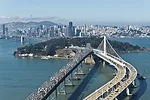 The recently completed retrofit of San Francisco's Bay Bridge, a designated emergency “lifeline” route, includes a new, self-anchored suspension span—the largest bridge of its kind a