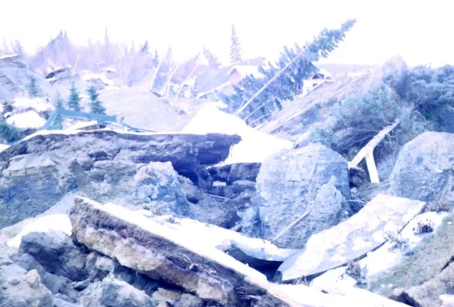 <p class='Standard'>Prince William Sound, Alaska, March 27, 1964. The West Coast &amp; Alaska Tsunami Warning Center was established in the wake of the Great Alaska Earthquake and Tsunami.</p>