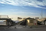 Long Beach, New York, October 30, 2012. A signature feature of Long Beach—its boardwalk—lies in ruins after Hurricane Sandy hit the barrier island off the southern shore of Long Island.