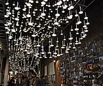 OLED company Blackbody showcased the technology in a stunning light installation at WantedDesign.