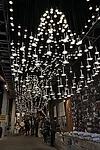 OLED company Blackbody showcased the technology in a stunning light installation at WantedDesign.