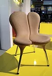 Karim Rashid’s Siamese Chair, designed for Brazilian company A Lot Of.